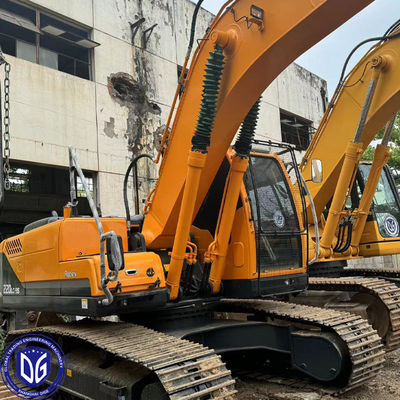 Orijinal Hyundai 220 20ton Kullanılmış Hidrolik Kazıcı Klasik Model Çok yönlü Kullanım