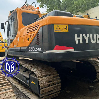 Orijinal Hyundai 220 20ton Kullanılmış Hidrolik Kazıcı Klasik Model Çok yönlü Kullanım