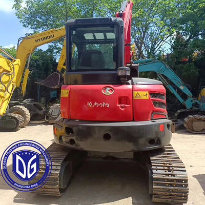 Kubota KX163 6.3 Ton Mini Kullanılmış Ekskavatör Japonya'dan geliyor Ağır Güçlü İnşaat