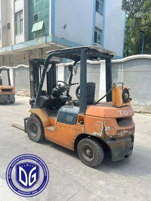 2.5t 8FDA25 Toyota Kullanılmış Forklift Güçlü Kullanılmış Forklift Hidrolik Makine