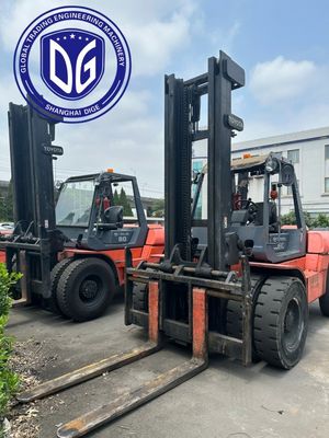 8t 8FDA80 Toyota Kullanılmış Forklift Güçlü Kullanılmış Forklift Hidrolik Makine