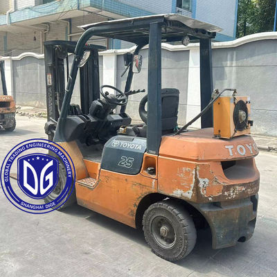 Orijinal Toyota 2.5 tonluk Forklift Sabit ve İyi Durumda