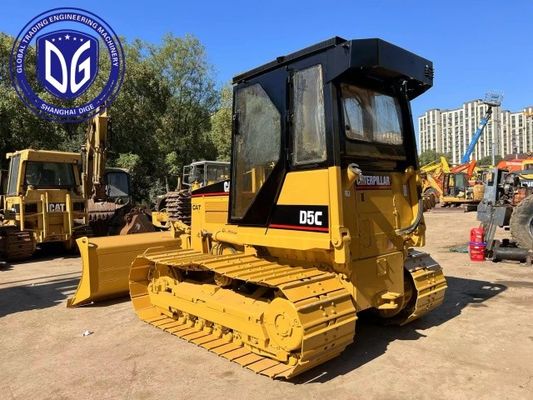 D5C Kullanılmış Caterpillar Dozer Harika Güçlü Hidrolik Buldozer
