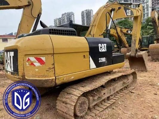320D2 20 tonluk kullanılmış tırtıl ekskavatörü, üstün yük taşıma yeteneği ile
