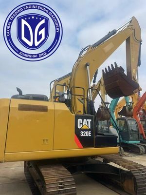 320E 20 tonluk kullanılmış tırtıl kazı makinesi üstün yük taşıma yeteneği ile