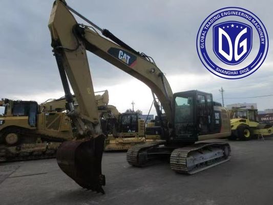 Süper güçlü motorlu 320E 20 tonluk kullanılmış tırtıl kazıcı