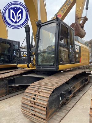 Çukur kazıcı 349E Kullanılmış tırtıl kazıcı 49 ton zaman denetlenmiş toprak işleyicisi kazıcı