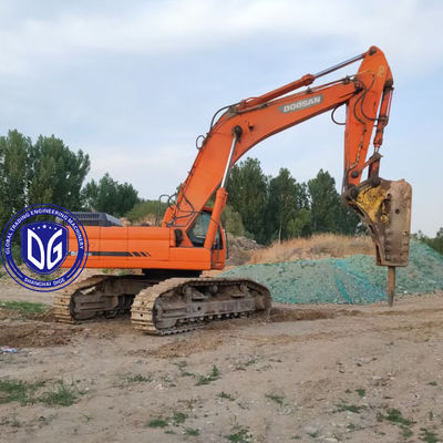 Kullanılmış Doosan DX500 50t Crawler Excavator Yüksek Kaliteli İnşaat Ekipmanı