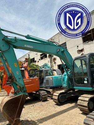 Esnek Sk125SR Kullanılmış Kobelco Excavator 12.5 Ton Güçlü Yapı için Çok yönlü