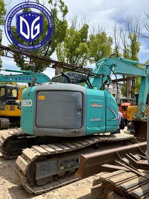 Esnek Sk125SR Kullanılmış Kobelco Excavator 12.5 Ton Güçlü Yapı için Çok yönlü