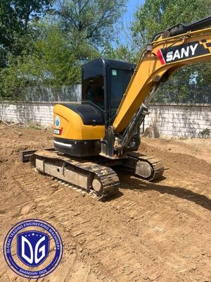 Çeşitli İnşaat Uygulamaları için Çeşitli Ekskavator Sany SY55C