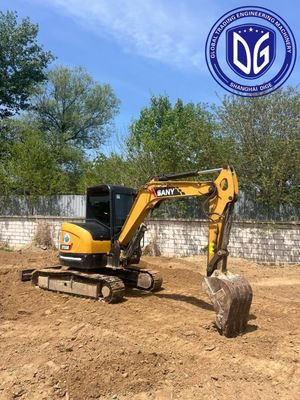 Çeşitli İnşaat Uygulamaları için Çeşitli Ekskavator Sany SY55C