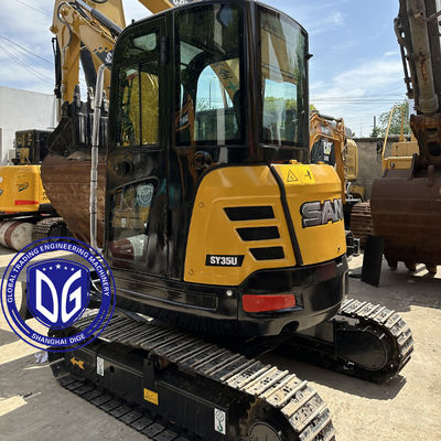 Kullanılmış Sany SY35 3,5 tonluk küçük sürünen kazıcı