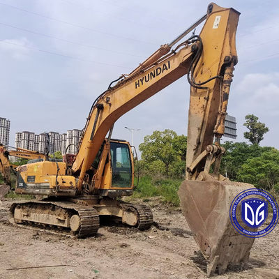 Orijinal Hyundai 225 22.5 tonluk hidrolik kazıcı İyi durumda ve sağlam tasarım