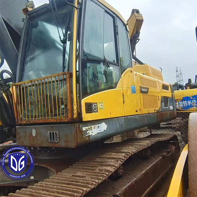 Orijinal Kullanılmış Volvo EC480 48Ton Sürünen Kazıcı Büyük Madencilik Ekipmanı Şimdi Satılıyor