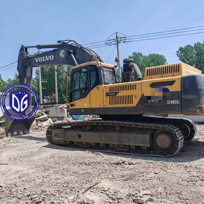 Orijinal Kullanılmış Volvo EC480 48Ton Crawler Excavator Gürültü Azaltma Teknolojisi