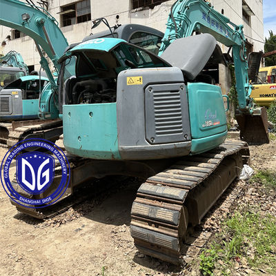 Kullanılmış Kobelco SK70 7 tonluk küçük ekskavatör Japonya'dan orijinal mükemmel işlev