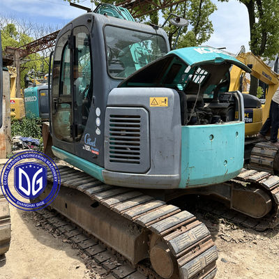 Kullanılmış Kobelco SK70 7 tonluk küçük ekskavatör Japonya'dan orijinal mükemmel işlev