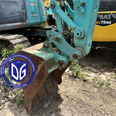 Kullanılmış Kobelco SK70 7 tonluk küçük ekskavatör Japonya'dan orijinal mükemmel işlev