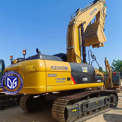 Kullanılmış CAT 336D 36Ton Caterpillar Crawler Hidrolik Kazı Makinesi,Büyük İnşaat için Özel