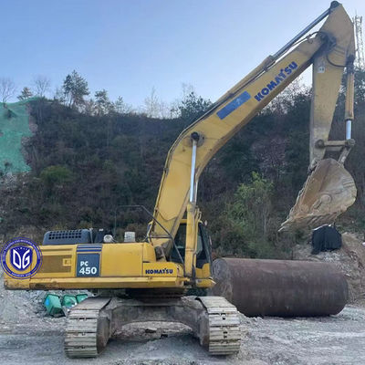 Köken Japonya PC450-8 Kullanılmış Komatsu Kazı makinesi PC450-8 Kazı makinesi İkinci el Komatsu Kazı makinesi PC450-8