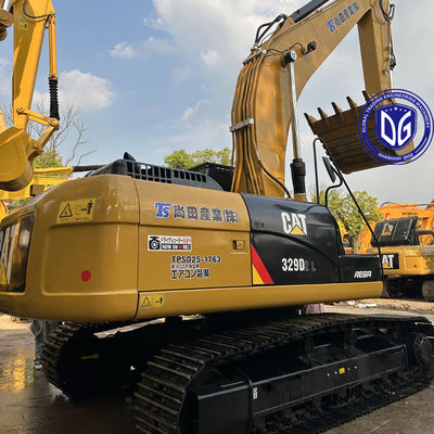 Splendid Kullanılmış Hidrolik Kazı Makinesi Caterpillar 329 29Ton Yüksek Döner Çıktısı