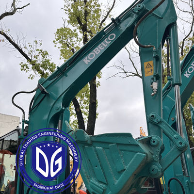 Yumuşak Kullanımlı Kobelco SK55 5.5 Ton Sürünen Kazı makinesi Duyarlı Kontroller