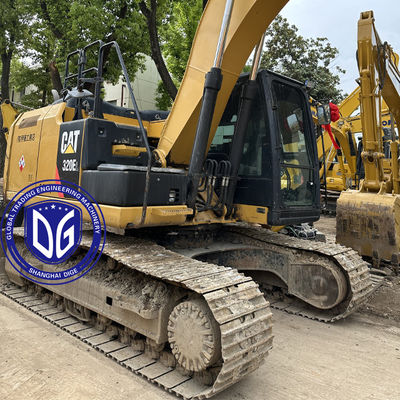 Kullanılmış CAT320E 20 Tonluk Caterpillar Paletli Kullanılmış Ekskavatör Orijinal İyi Durumda
