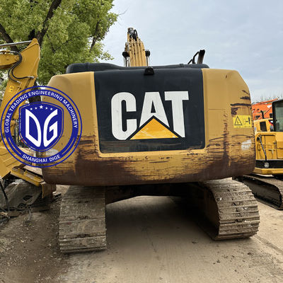 Kullanılmış CAT320E 20 Tonluk Caterpillar Paletli Kullanılmış Ekskavatör Orijinal İyi Durumda