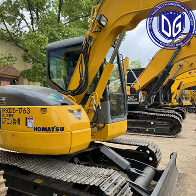 Komatsu PC78US 7.8 Ton Küçük Kullanılmış Ekskavatör Küçük Minig İşleri Şimdi Kullanılabilir