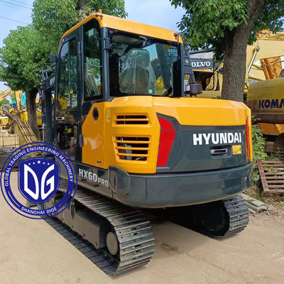 Hyundai HX60 6 tonluk sürünen kazıcı düşük gürültü seviyesi ile yepyeni ve en yeni model