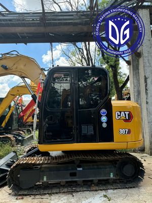 Cat Excavator 307 Kullanılmış Caterpillar Excavator 7 Ton
