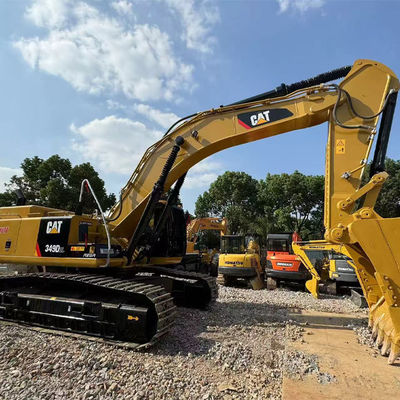 49 tonluk Japonya markası kazık makinesi Caterpillar CAT349D Satılık kullanılan kazık makinesi Caterpillar İnşaat ekipmanları