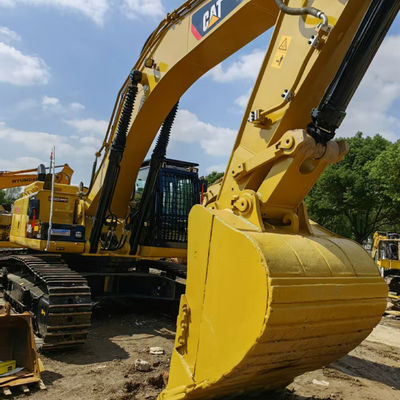 49 tonluk Japonya markası kazık makinesi Caterpillar CAT349D Satılık kullanılan kazık makinesi Caterpillar İnşaat ekipmanları