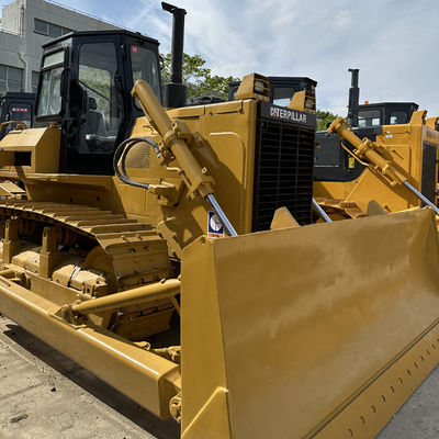Shantui SD22 Motorlu Kullanılmış Hidrolik Buldozer NT855-C280 Satılık Çamurlu Buldozer