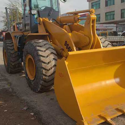 Caterpillar CAT966H Motorlu Kullanılmış Hidrolik Yükleyici CAT C11 Satılık Tekerlek Yükleyici