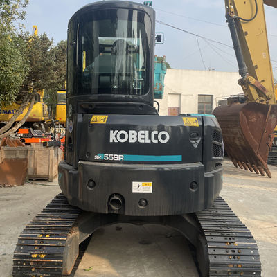 SK55 5.5 tonluk Kobelco Mini Kullanılmış Ekskavatör Kaliteli Mükemmel İşlev