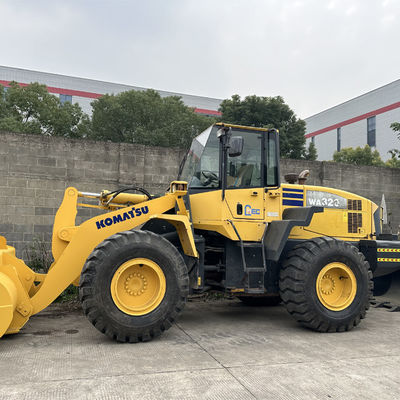 Kullanılmış WA320-5 yükleyici Japonya Komatsu WA320-3 WA320-5 WA470-3 WA470-6 Tekerlekli yükleyici Mükemmel durumda