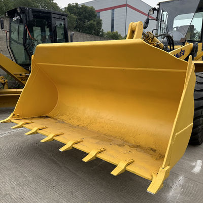 Kullanılmış WA320-5 yükleyici Japonya Komatsu WA320-3 WA320-5 WA470-3 WA470-6 Tekerlekli yükleyici Mükemmel durumda
