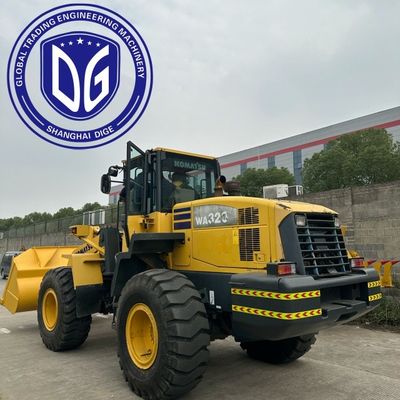 Çok yönlü hidrolik Komatsu Wa320 yükleyicisi hızlı ve kolay malzeme işleme