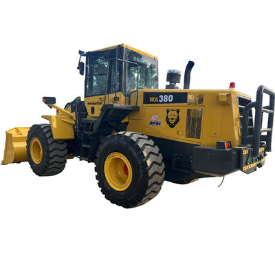 Komatsu WA380 Tekerlekli yükleyici En iyi ve ihracat markaları için 7.97m*2.78m*3.38m Uzunluk*Açıklık*Yükseklik