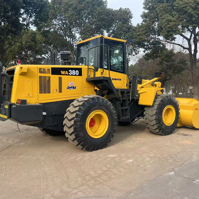 Komatsu WA380 Tekerlekli yükleyici En iyi ve ihracat markaları için 7.97m*2.78m*3.38m Uzunluk*Açıklık*Yükseklik
