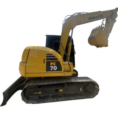 SAA4D95LE Turboşarjlı Motor 7150mm'lik Maksimum Kazma Yüksekliği ile İkinci El Komatsu Kazıcı