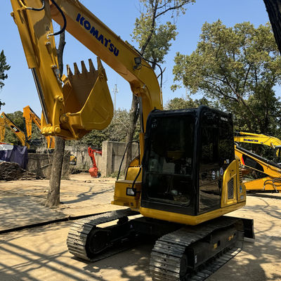 SAA4D95LE Turboşarjlı Motor 7150mm'lik Maksimum Kazma Yüksekliği ile İkinci El Komatsu Kazıcı