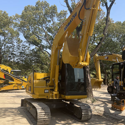 SAA4D95LE Turboşarjlı Motor 7150mm'lik Maksimum Kazma Yüksekliği ile İkinci El Komatsu Kazıcı