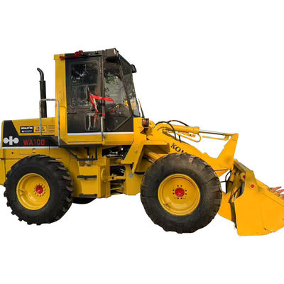 Grader Loader Komatsu WA100 İnşaat projeleriniz için en iyi ekipman