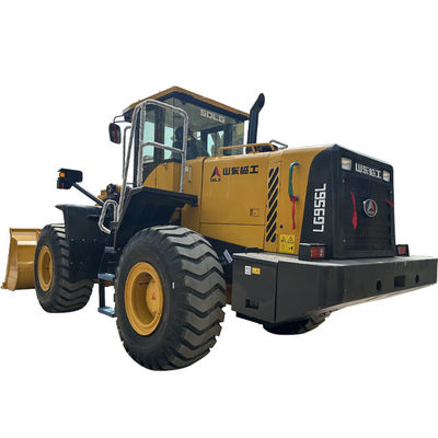 Kullanılmış SDLG LG956 yükleyici Çin Lingong LG953 956 968 Tekerlekli yükleyici Mükemmel durumda