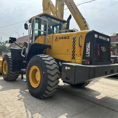 Kullanılmış SDLG LG956 yükleyici Çin Lingong LG953 956 968 Tekerlekli yükleyici Mükemmel durumda