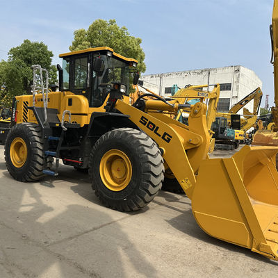 Kullanılmış SDLG LG956 yükleyici Çin Lingong LG953 956 968 Tekerlekli yükleyici Mükemmel durumda