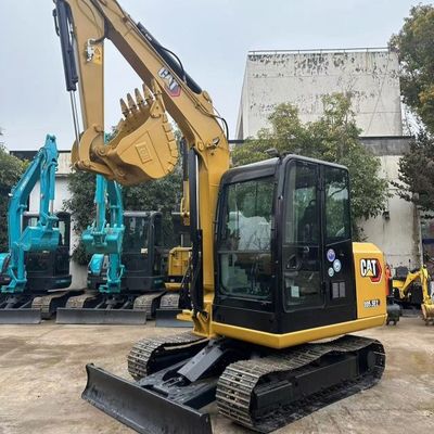 Kullanılmış Caterpillar Excavator 5.6km/h Hız ve İşlek Kentsel Yeniden Yapım Alanları için Manevrabilite